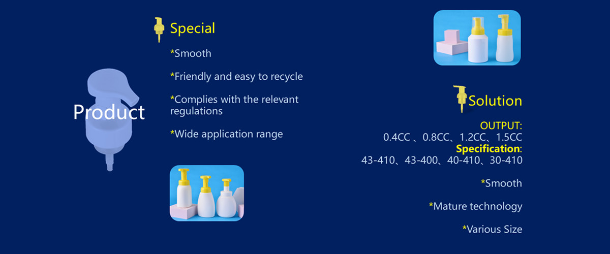 qualità Pompa della schiuma plastica fabbrica